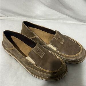 Ariat Men's Brown Casual Slip-On Loafers